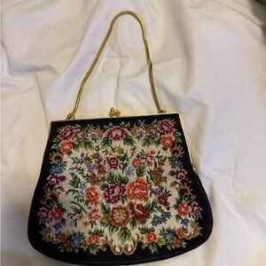 Floral Embroidered Women's Bag